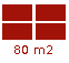 Icono de parcela 80m